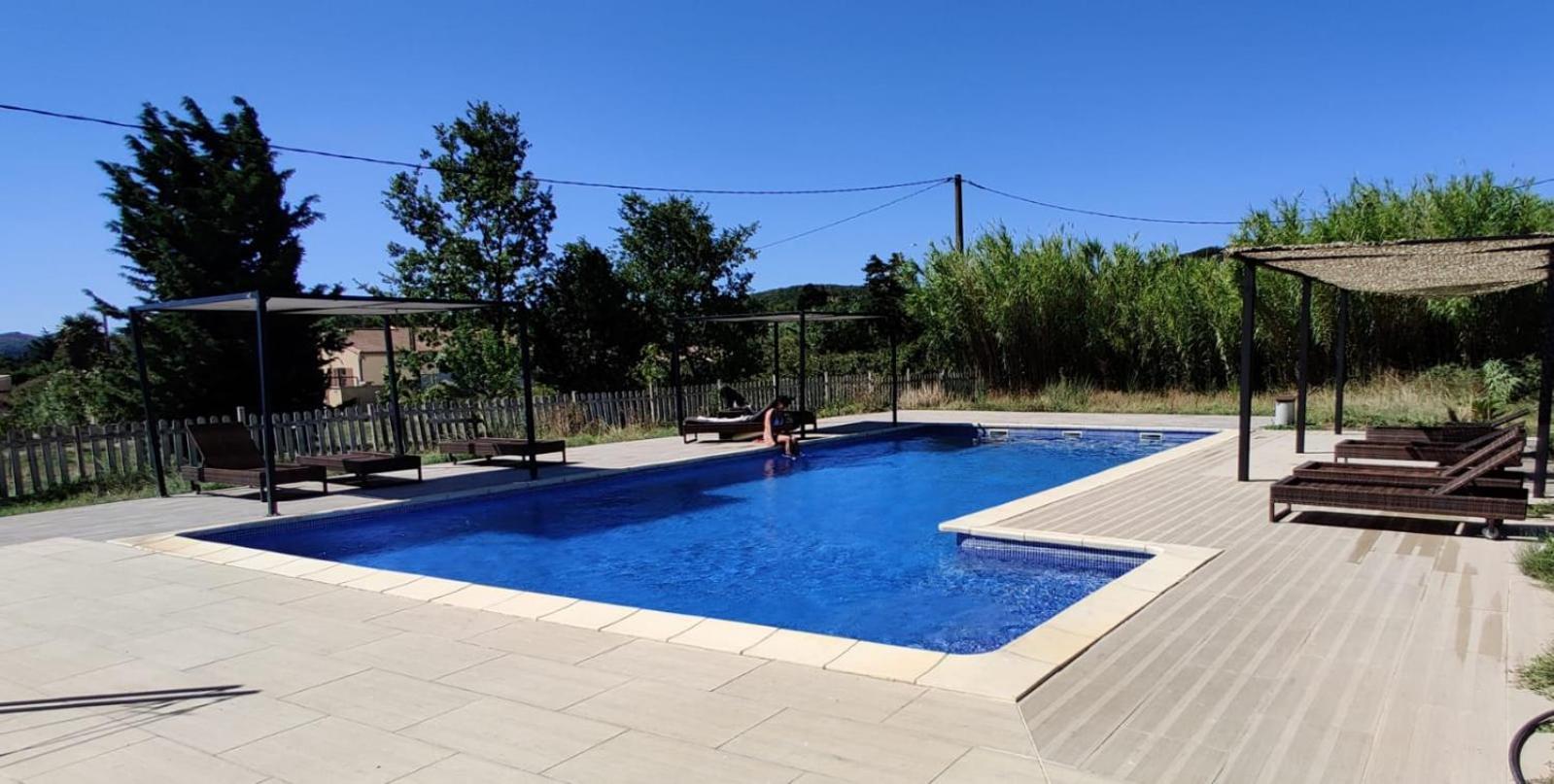 Chambre Cosy Avec Terrasse Sur La Colline Boisee, Parking Prive, Jardin, Calme, Climatisation, 10 Mn Pont Du Gard Num7 Rochefort-du-Gard Exterior foto